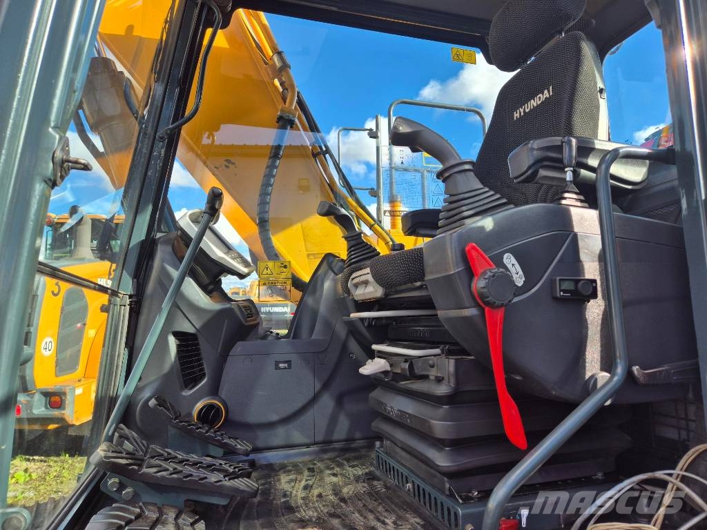 Hyundai HX180 LD Bageri guseničari