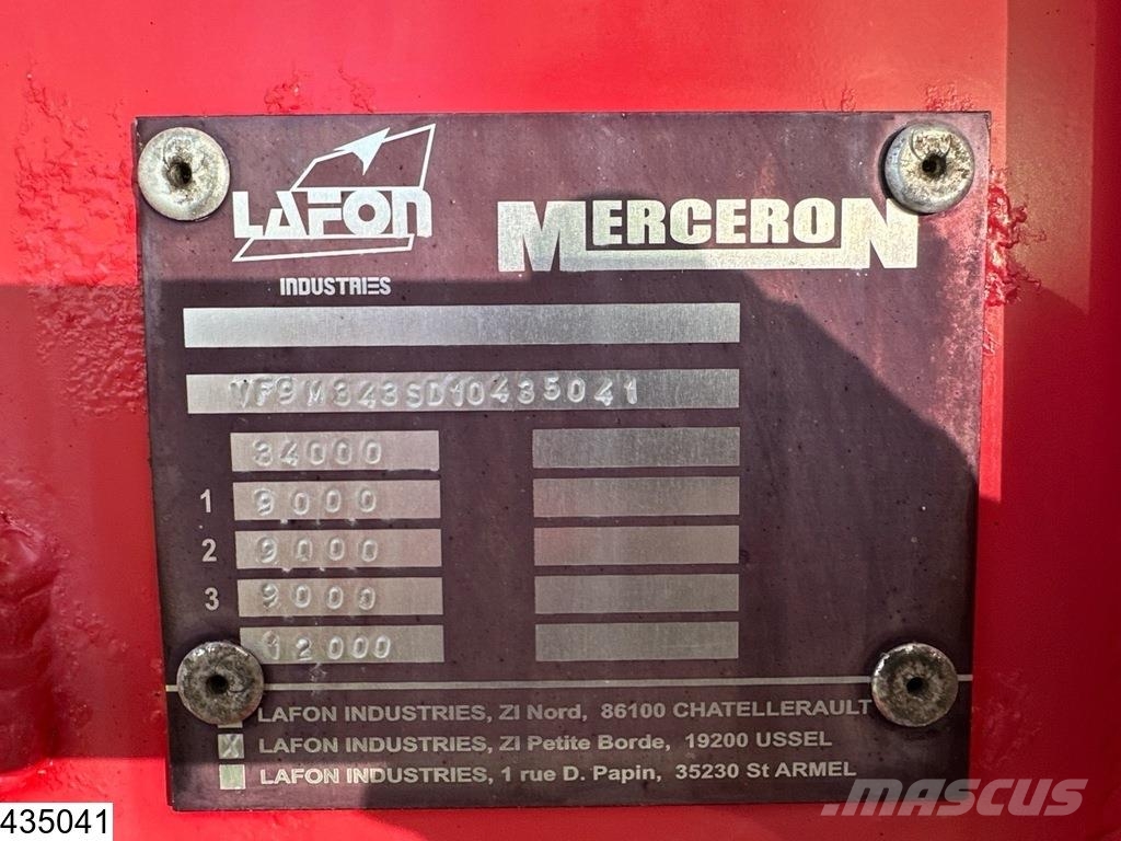 Merceron Fuel 36.060 Liter, 7 Comp, Fuel Autocisternas