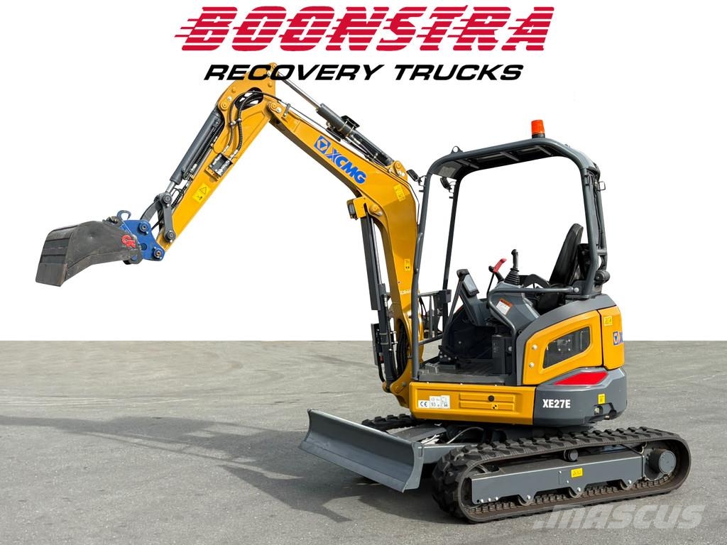 XCMG XE27E Snelwissel *Nieuwstaat* Only 50 hr Minigraafmachines < 7t