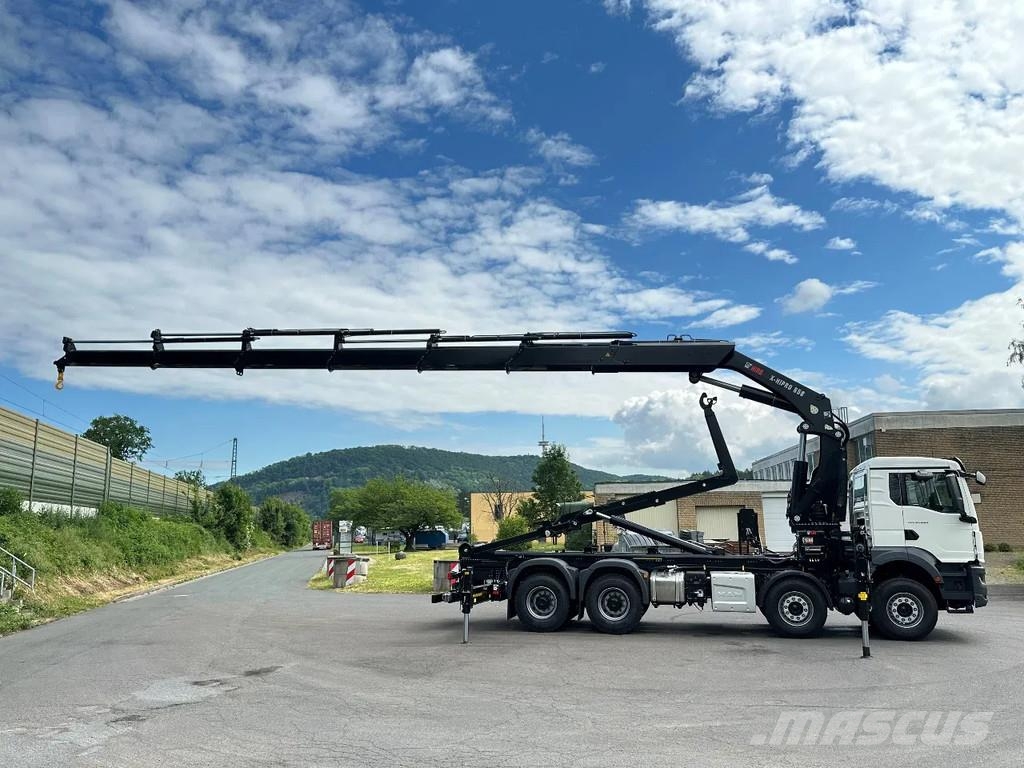 MAN TGS 41.440 MAN TGS 41.440 8x4 Abrollkipper + Kran Hook lift trucks