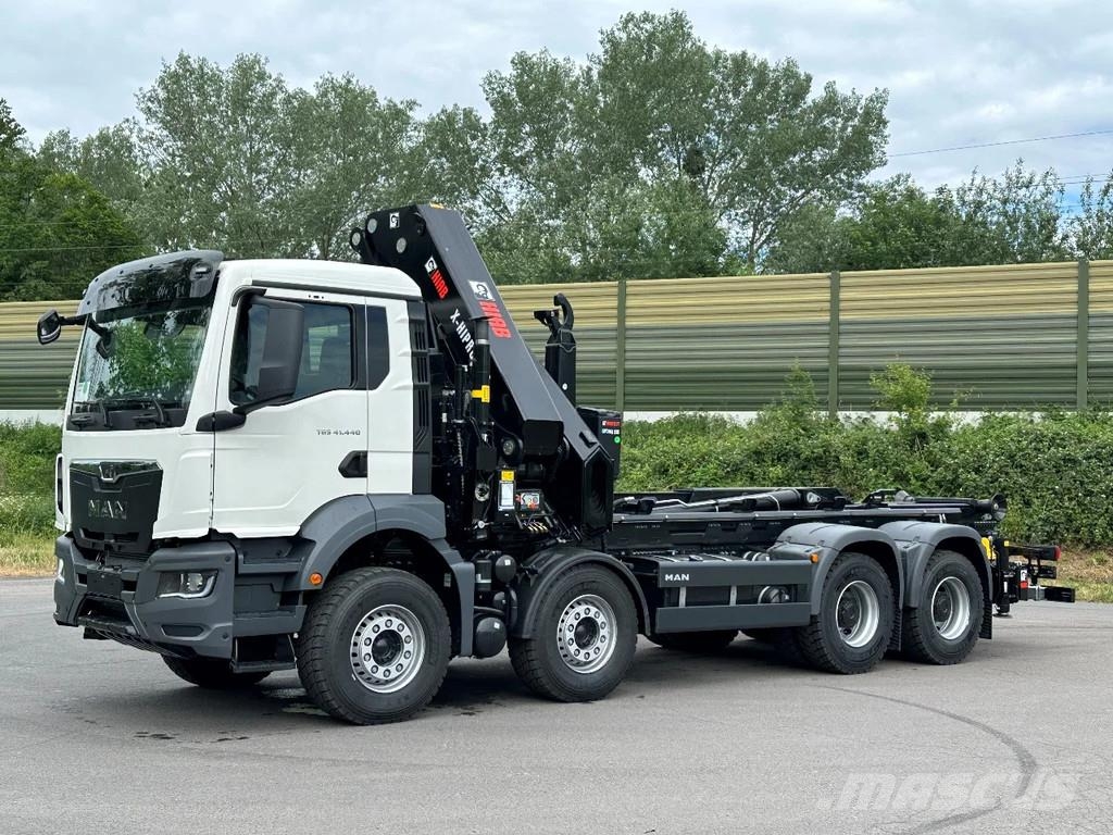 MAN TGS 41.440 MAN TGS 41.440 8x4 Abrollkipper + Kran 工程吊钩车