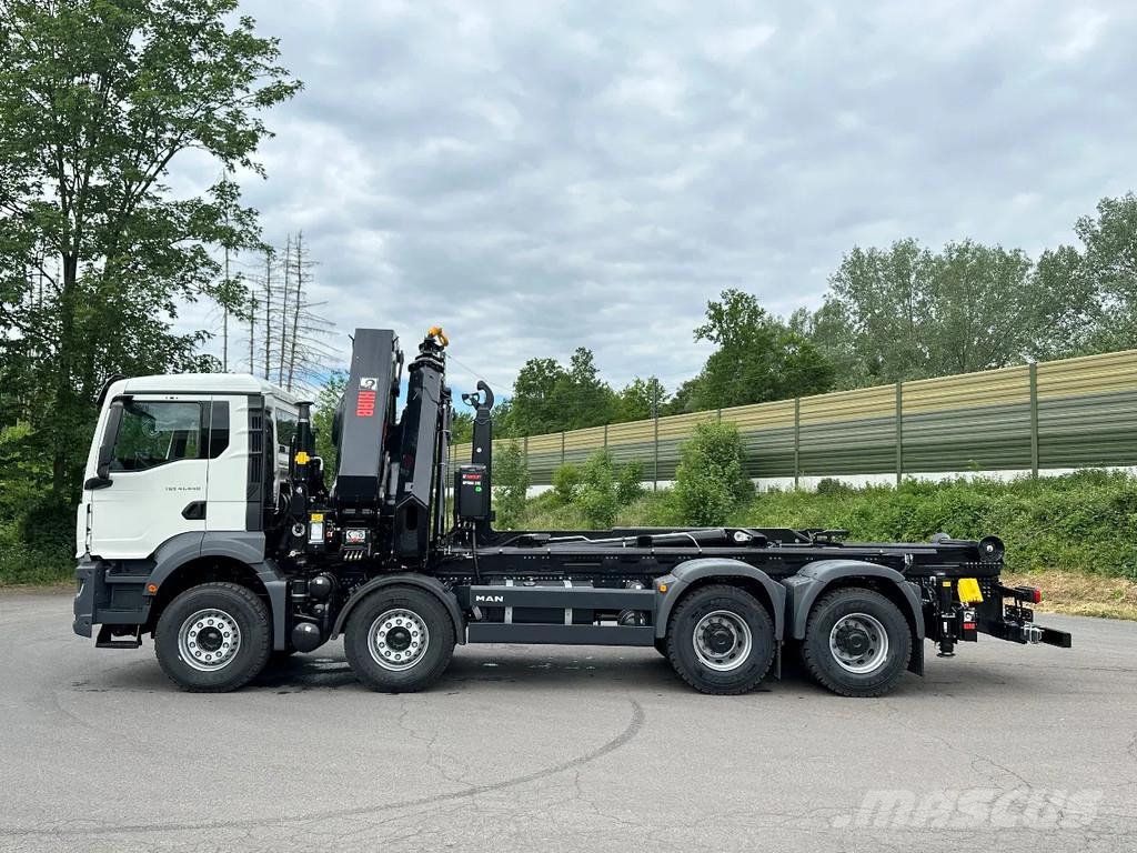 MAN TGS 41.440 MAN TGS 41.440 8x4 Abrollkipper + Kran Hook lift trucks