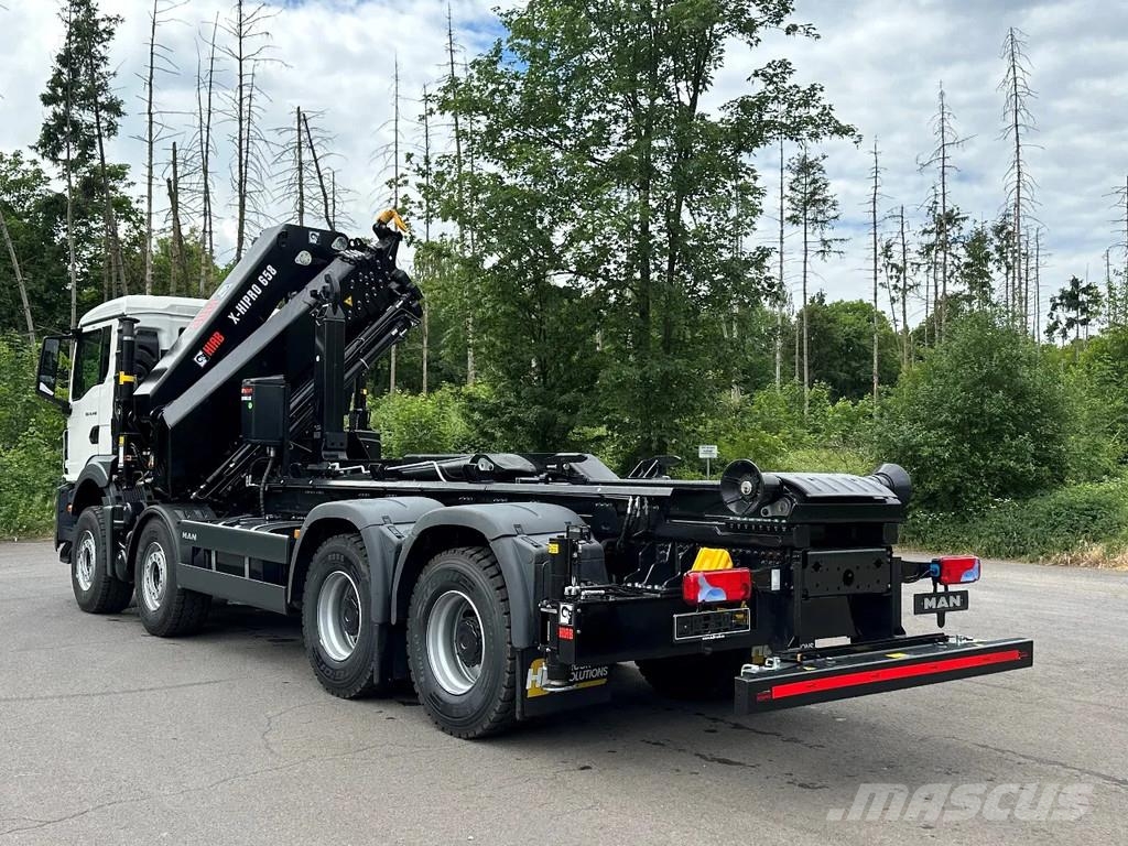 MAN TGS 41.440 MAN TGS 41.440 8x4 Abrollkipper + Kran Hook lift trucks