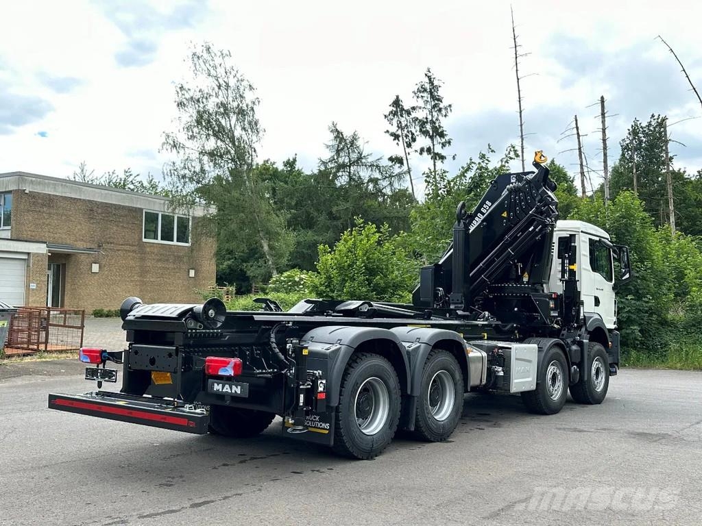 MAN TGS 41.440 MAN TGS 41.440 8x4 Abrollkipper + Kran Hook lift trucks