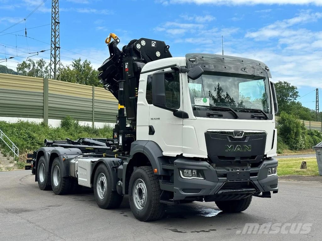 MAN TGS 41.440 MAN TGS 41.440 8x4 Abrollkipper + Kran Hook lift trucks