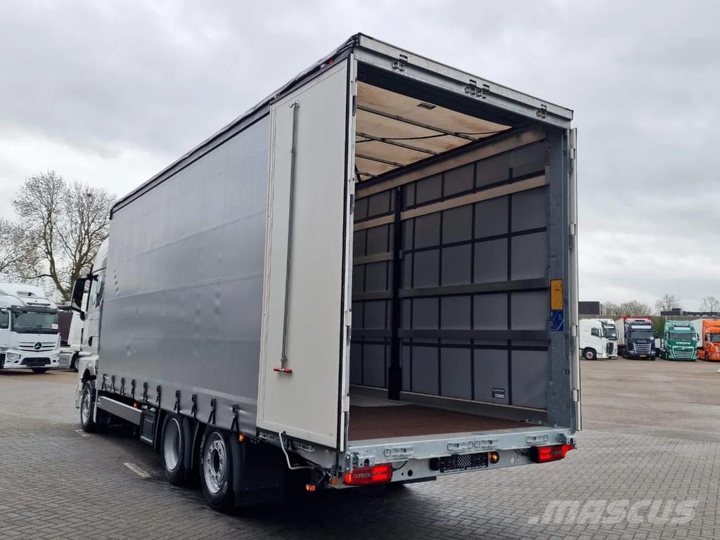MAN TGX 26.480 6x2 - Tautliner - H&W trailer - NEW - R Tautliner/curtainside trucks