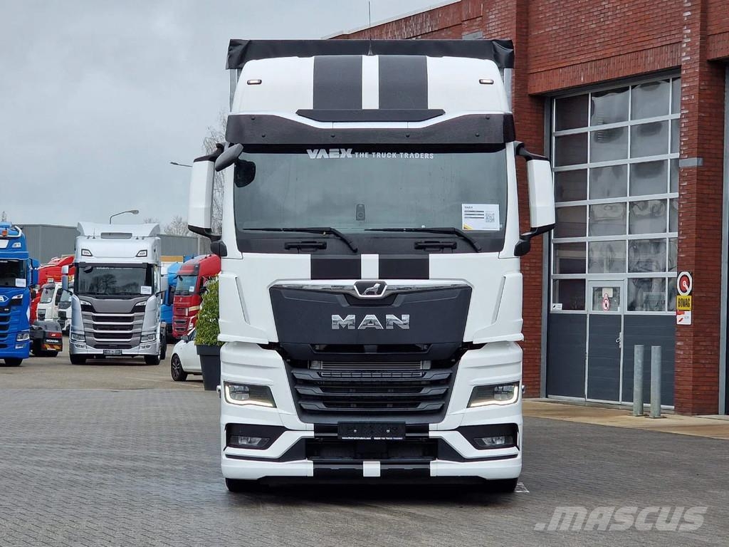 MAN TGX 26.480 6x2 - Tautliner - H&W trailer - NEW - R Tautliner/curtainside trucks
