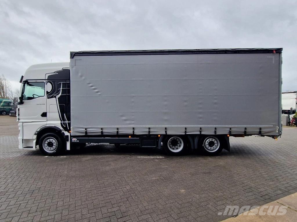 MAN TGX 26.480 6x2 - Tautliner - H&W trailer - NEW - R Tautliner/curtainside trucks