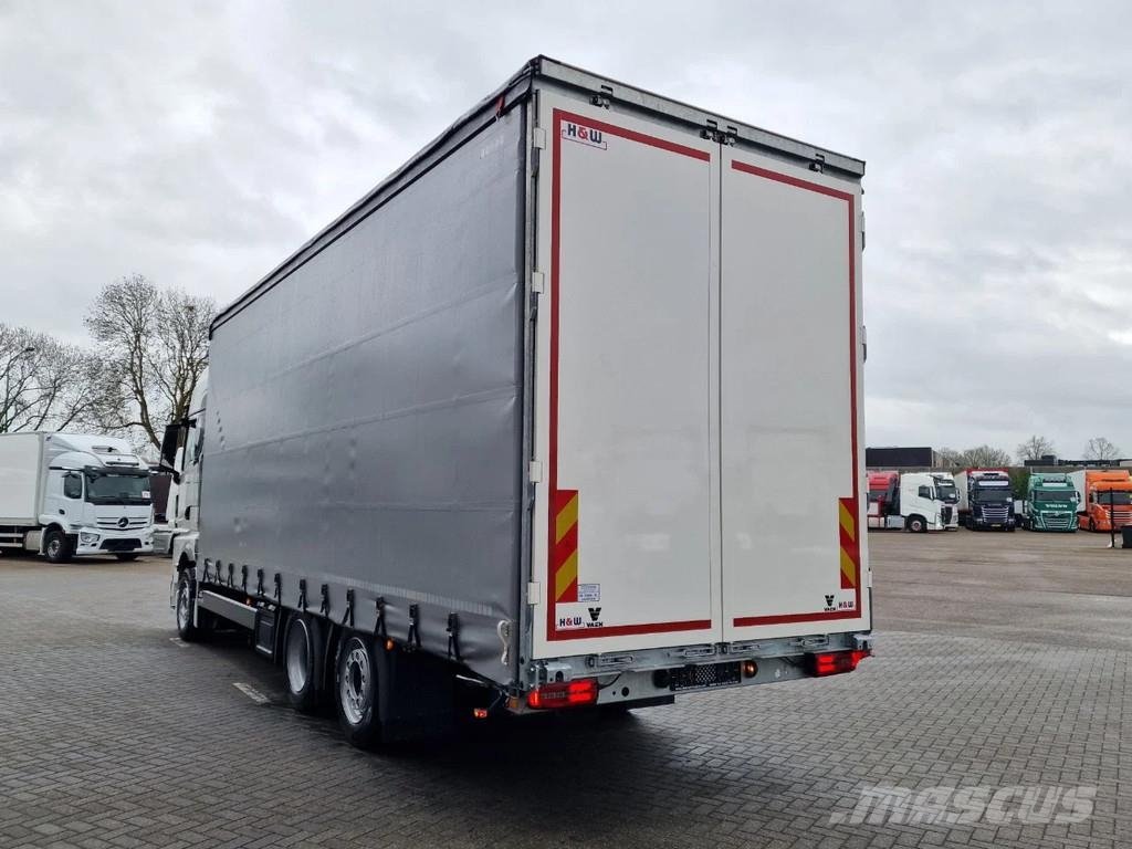 MAN TGX 26.480 6x2 - Tautliner - H&W trailer - NEW - R Tautliner/curtainside trucks