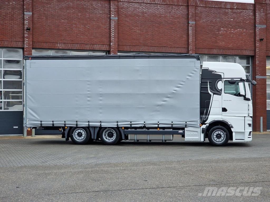 MAN TGX 26.480 6x2 - Tautliner - H&W trailer - NEW - R Tautliner/curtainside trucks