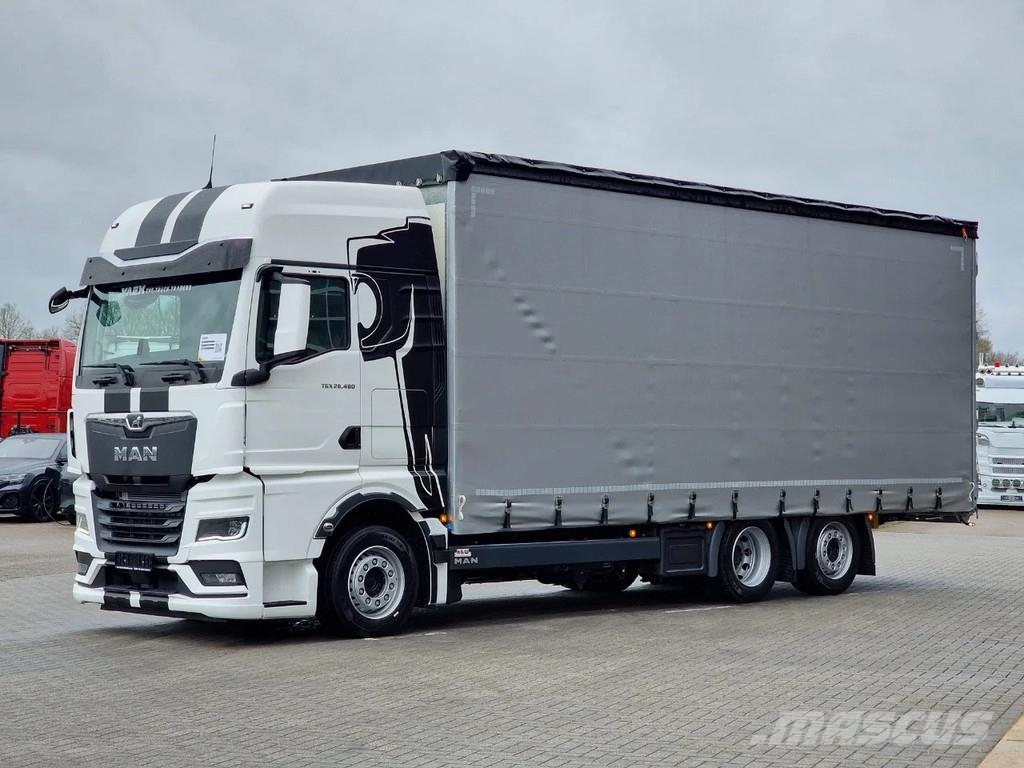 MAN TGX 26.480 6x2 - Tautliner - H&W trailer - NEW - R Tautliner/curtainside trucks