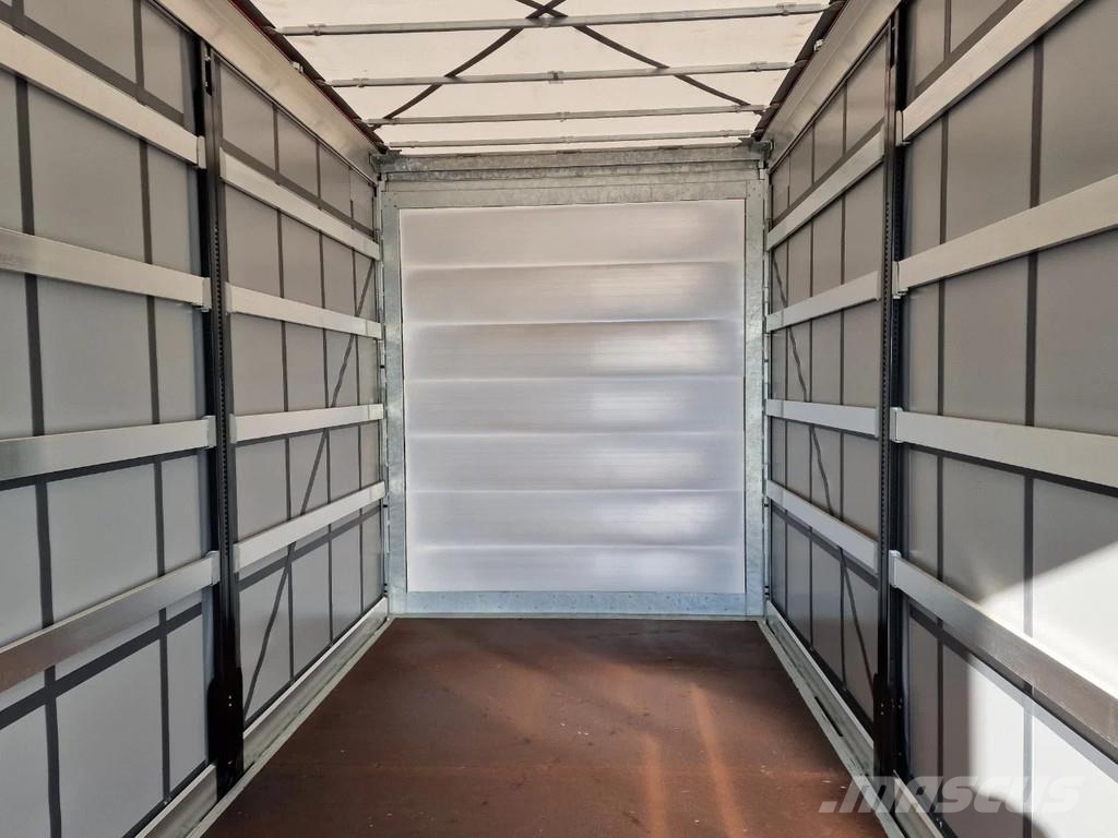 MAN TGX 26.480 6x2 - Tautliner - H&W trailer - NEW - R Tautliner/curtainside trucks