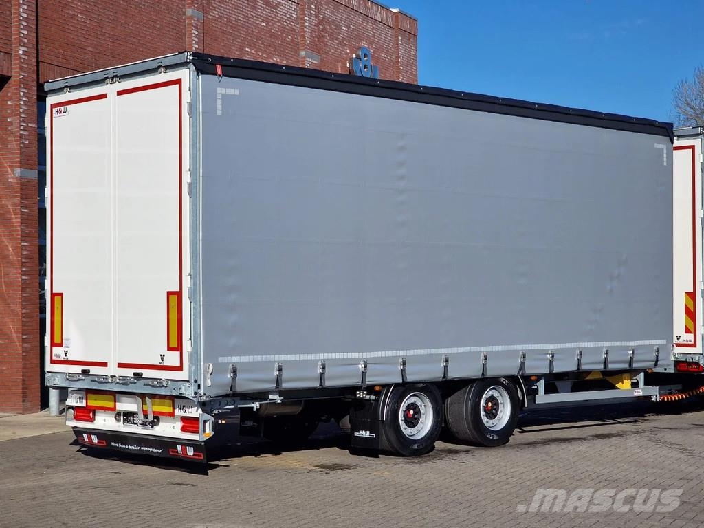 MAN TGX 26.480 6x2 - Tautliner - H&W trailer - NEW - R Tautliner/curtainside trucks