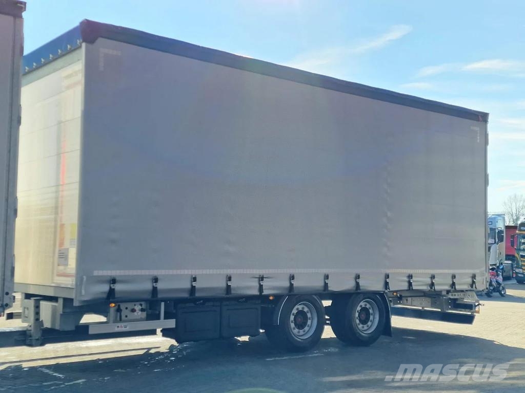 MAN TGX 26.480 6x2 - Tautliner - H&W trailer - NEW - R Tautliner/curtainside trucks
