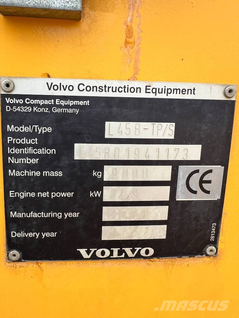 Volvo L 45 B Læssemaskiner på hjul