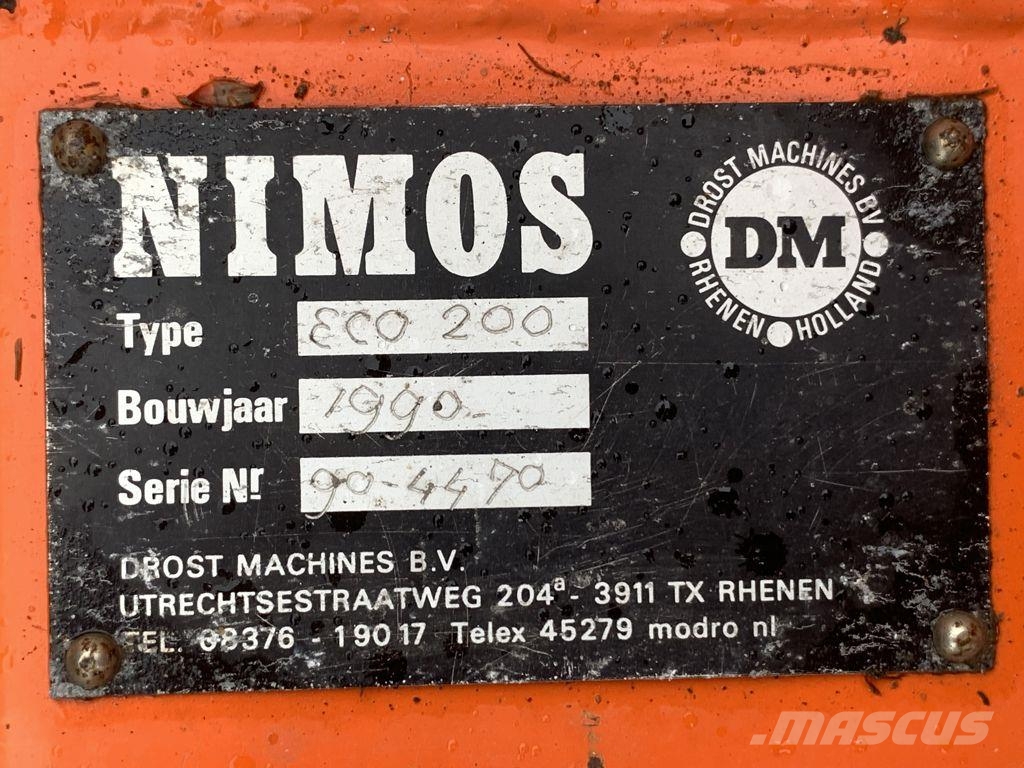 Nimos Eco 200 veegmachine كناسات