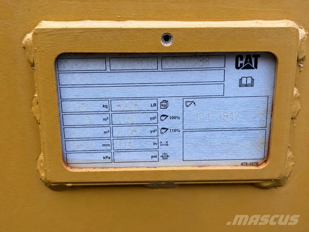 CAT 950GC Wheel Loader New Unused A/C Bucket With Teet Iekrāvēji uz riteņiem