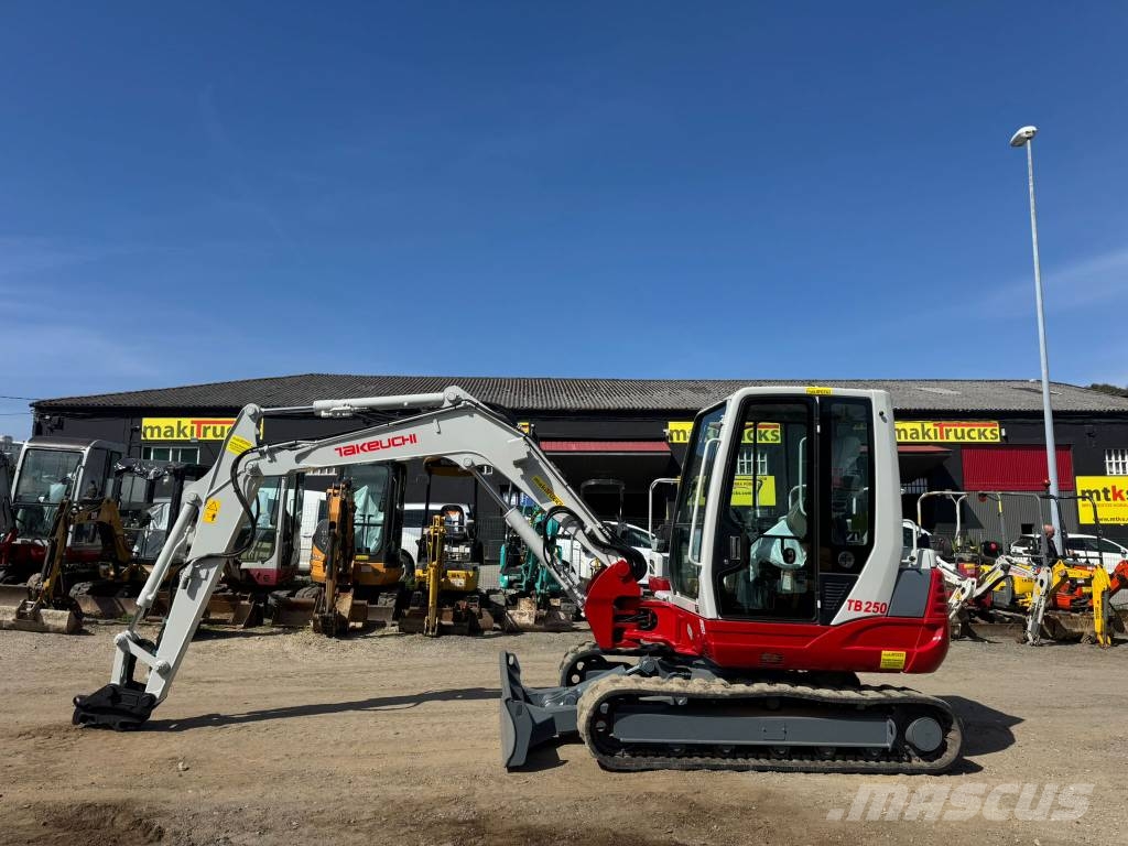 Takeuchi TB250 Mini excavators < 7t