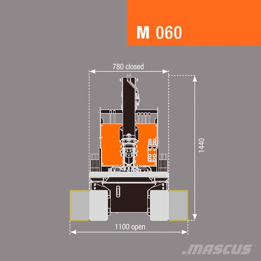 BG Lift M060 Minikran | Raupenkran | Mini-raupenkran Minigrúas