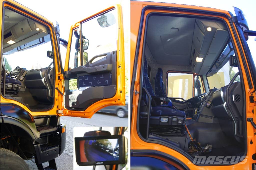 Iveco 190T33 TRAKKER 4x4/ MARREL/ HMF 835/ Winterdienst Abrollkipper