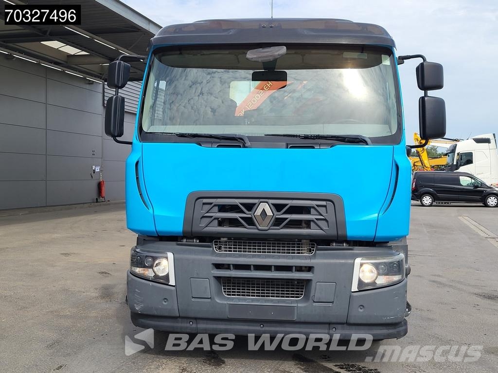Renault C 320 C 4X2 Palfinger PK12002-EH Remote Crane Kran Platós / Ponyvás teherautók