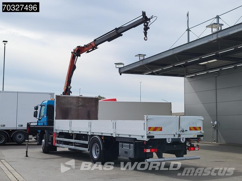 Renault C 320 C 4X2 Palfinger PK12002-EH Remote Crane Kran Platós / Ponyvás teherautók