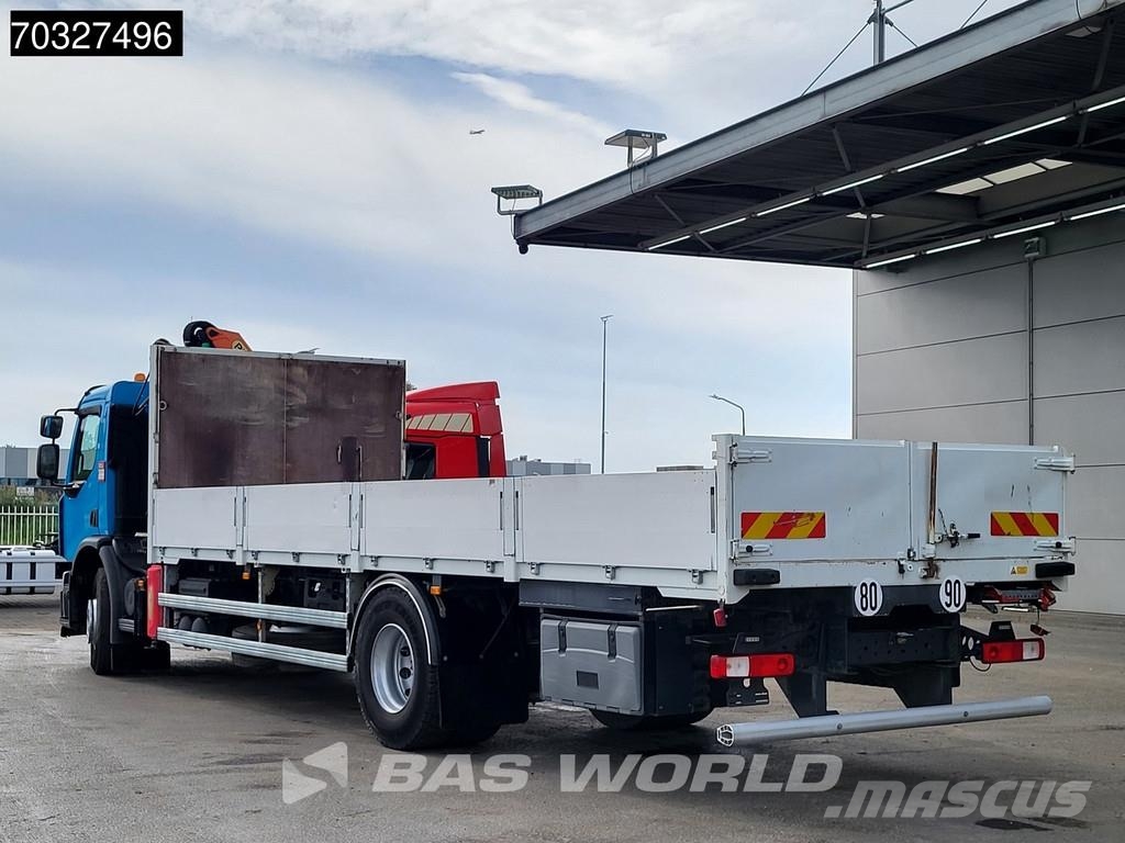 Renault C 320 C 4X2 Palfinger PK12002-EH Remote Crane Kran 平板式/側卸式卡車