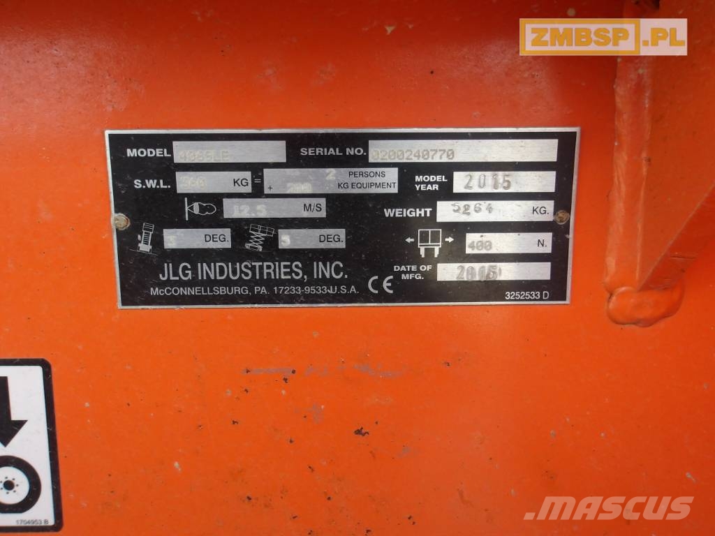 JLG 4069 LE Schaarhoogwerkers