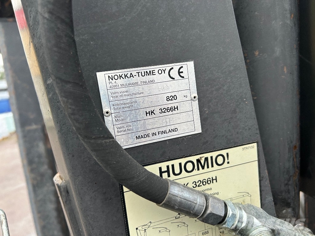 Hakki HK 3266H + MV 92 metsäkuormainpaketti مقطورات تحريج
