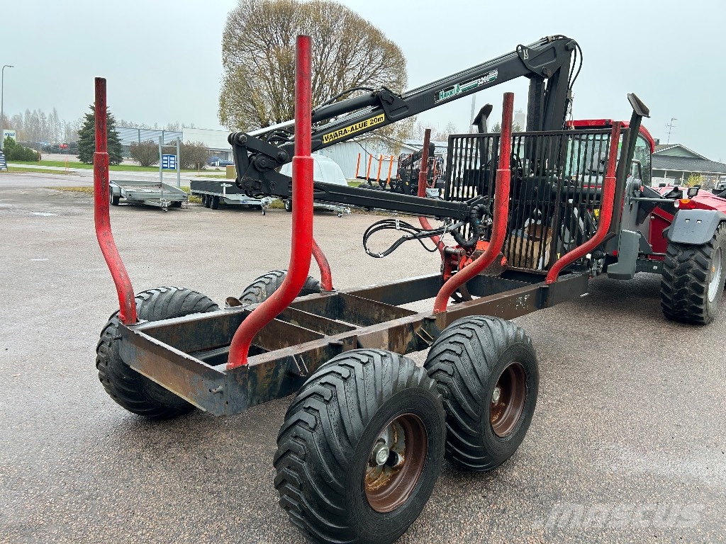 Hakki HK 3266H + MV 92 metsäkuormainpaketti مقطورات تحريج