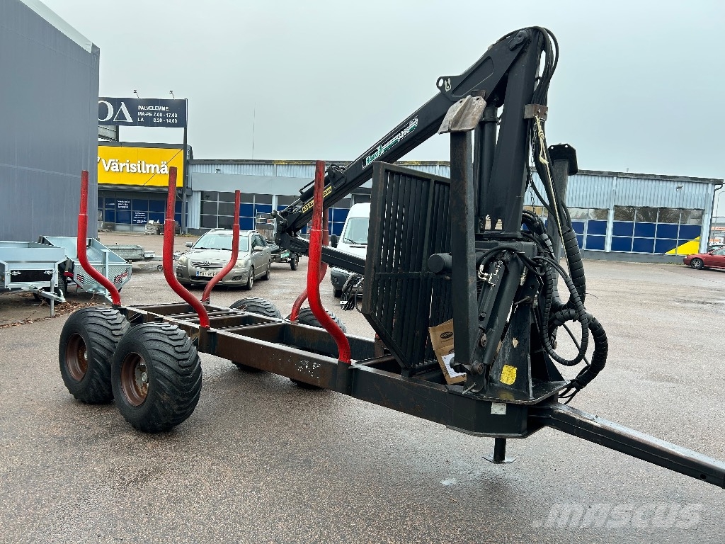 Hakki HK 3266H + MV 92 metsäkuormainpaketti مقطورات تحريج