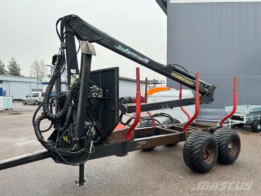 Hakki HK 3266H + MV 92 metsäkuormainpaketti مقطورات تحريج