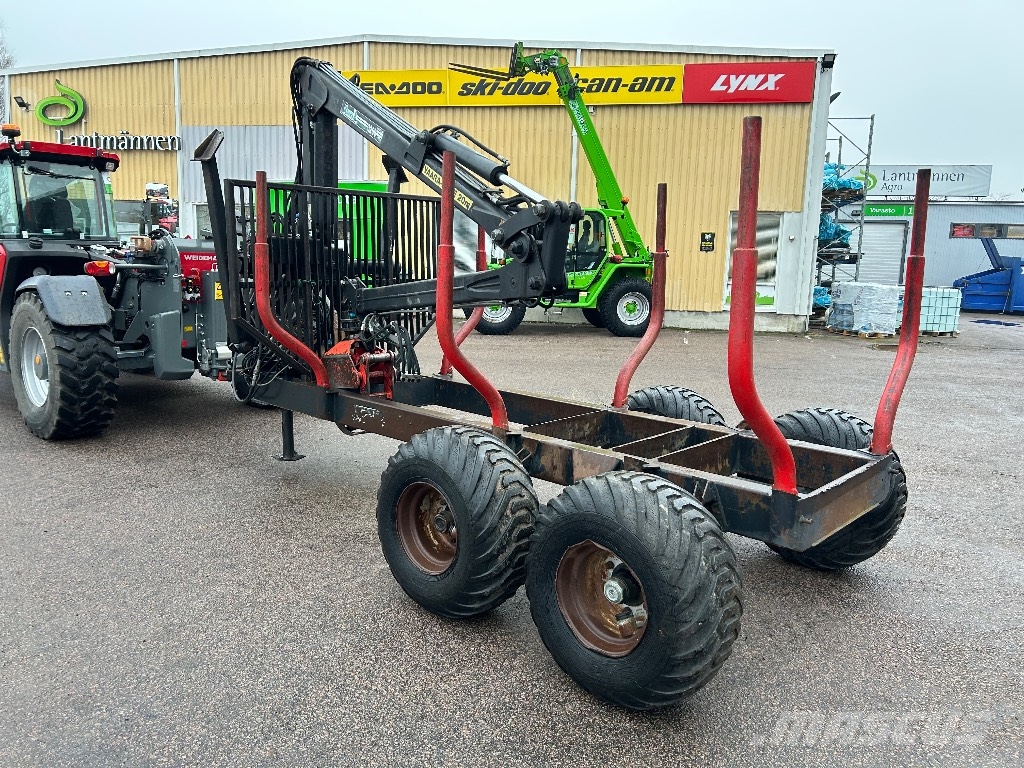 Hakki HK 3266H + MV 92 metsäkuormainpaketti مقطورات تحريج