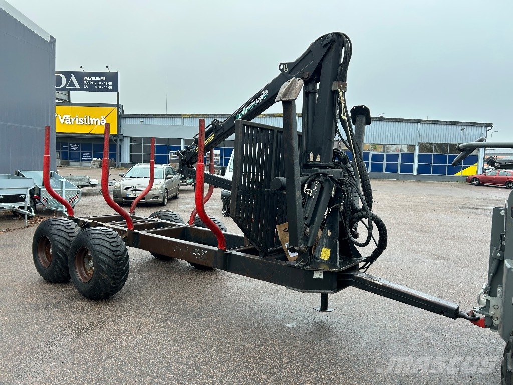 Hakki HK 3266H + MV 92 metsäkuormainpaketti مقطورات تحريج