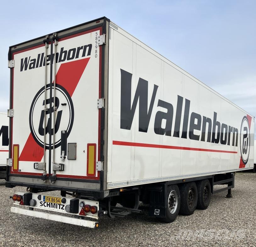 Schmitz Cargobull Trailer Reefer Flower Width & Double Stock Straigh نصف مقطورات بدرجة حرارة قابلة للضبط