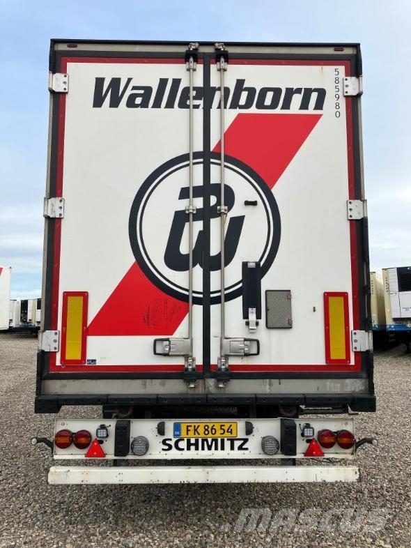 Schmitz Cargobull Trailer Reefer Flower Width & Double Stock Straigh نصف مقطورات بدرجة حرارة قابلة للضبط