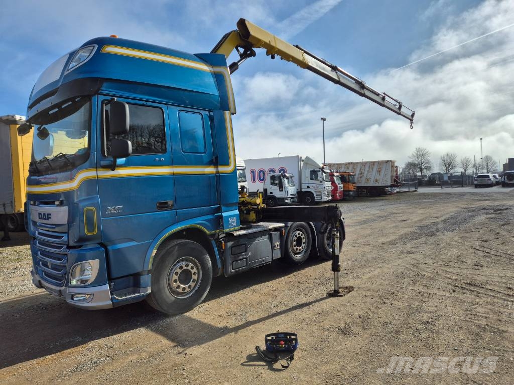 DAF XF 510 6x2 //Crane Fassi 275 - Year 2017 // Camiones grúa