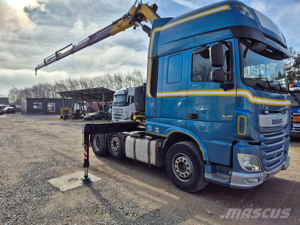 DAF XF 510 6x2 //Crane Fassi 275 - Year 2017 // Camiones grúa