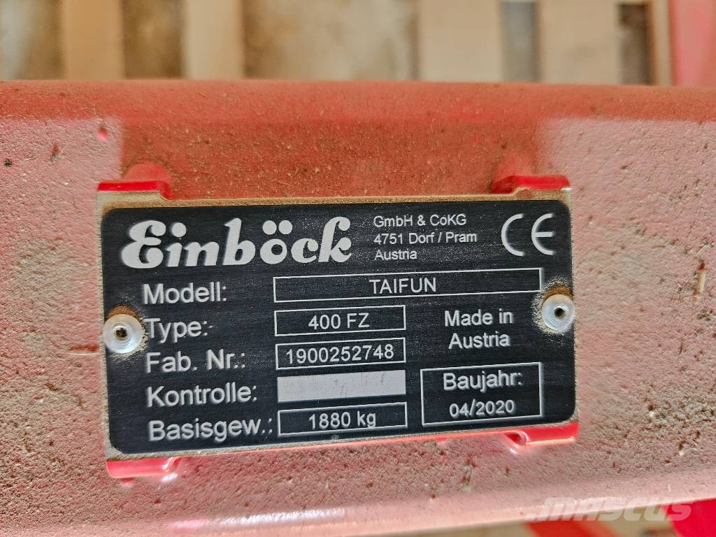 Einböck TAIFUN 400 FZ Maszyny rolnicze - Inne
