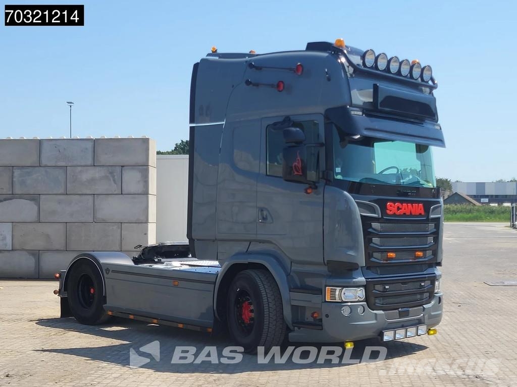 Scania R580 4X2 70T! Full-Air Retarder 2x Tanks Standklim Tahače
