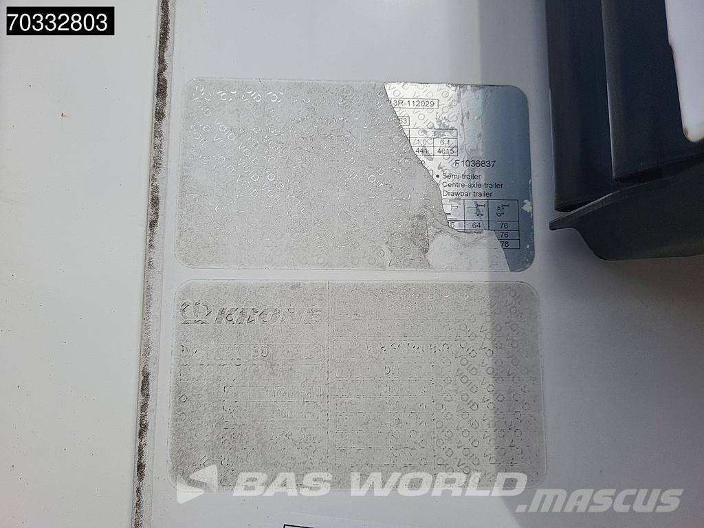 Krone SD TÜV 06/27 Doppelstock Blumenbreit Palletkist Li Koel-vries opleggers