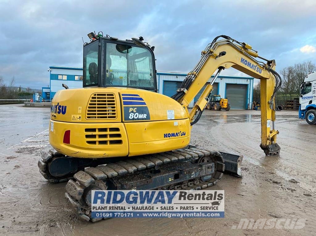 Komatsu PC 80 MR-5 Midi excavators 7t - 12t