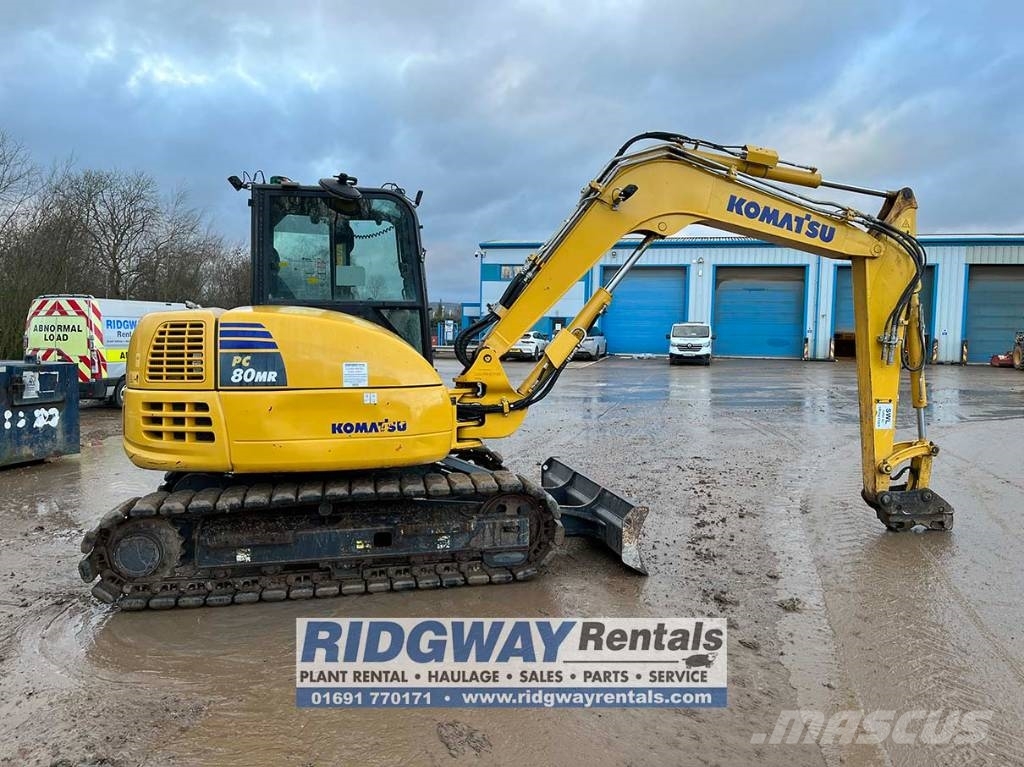 Komatsu PC 80 MR-5 Midi excavators 7t - 12t