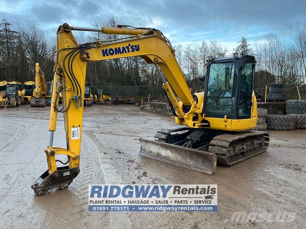 Komatsu PC 80 MR-5 Midi excavators 7t - 12t