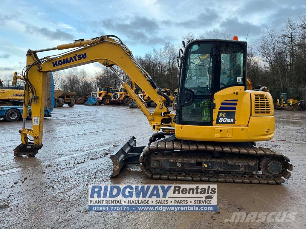 Komatsu PC 80 MR-5 Midi excavators 7t - 12t