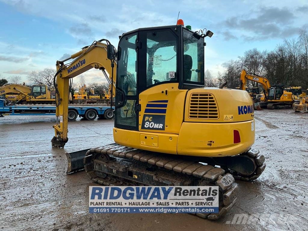 Komatsu PC 80 MR-5 Midi excavators 7t - 12t