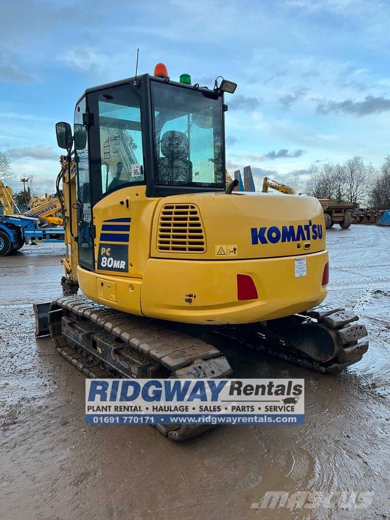 Komatsu PC 80 MR-5 Midi excavators 7t - 12t