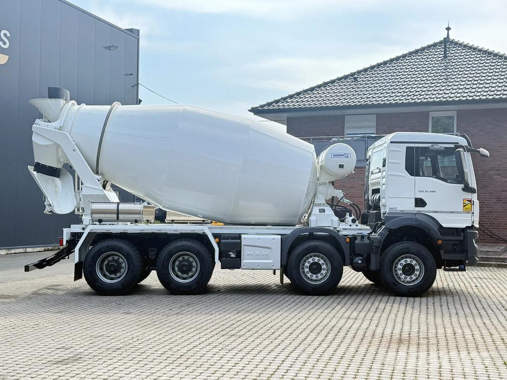 MAN TGS 35.480 MAN TGS 35.480 8x4 EuromixMTP EM 9 L Re Betonmixers en pompen