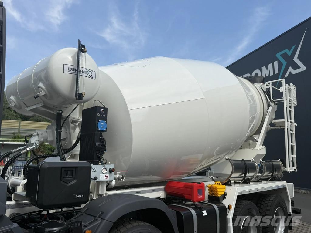 MAN TGS 35.480 MAN TGS 35.480 8x4 EuromixMTP EM 9 L Re Betonmixers en pompen