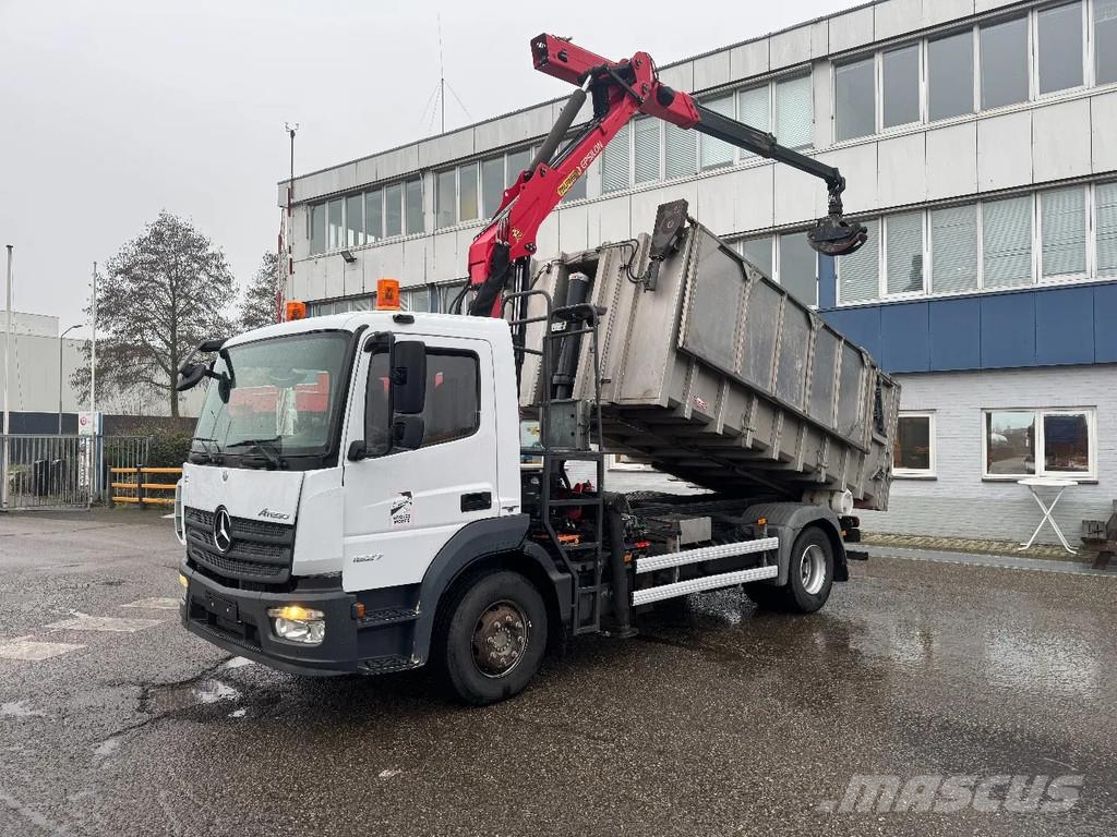 Mercedes Benz Atego 1627 4X2 EURO 6 KIPPER PALFINGER EPSILON C 2015 mercedes-benz-atego-1627-4x2-euro-6-kipper-palfinger-epsilon-c-2015